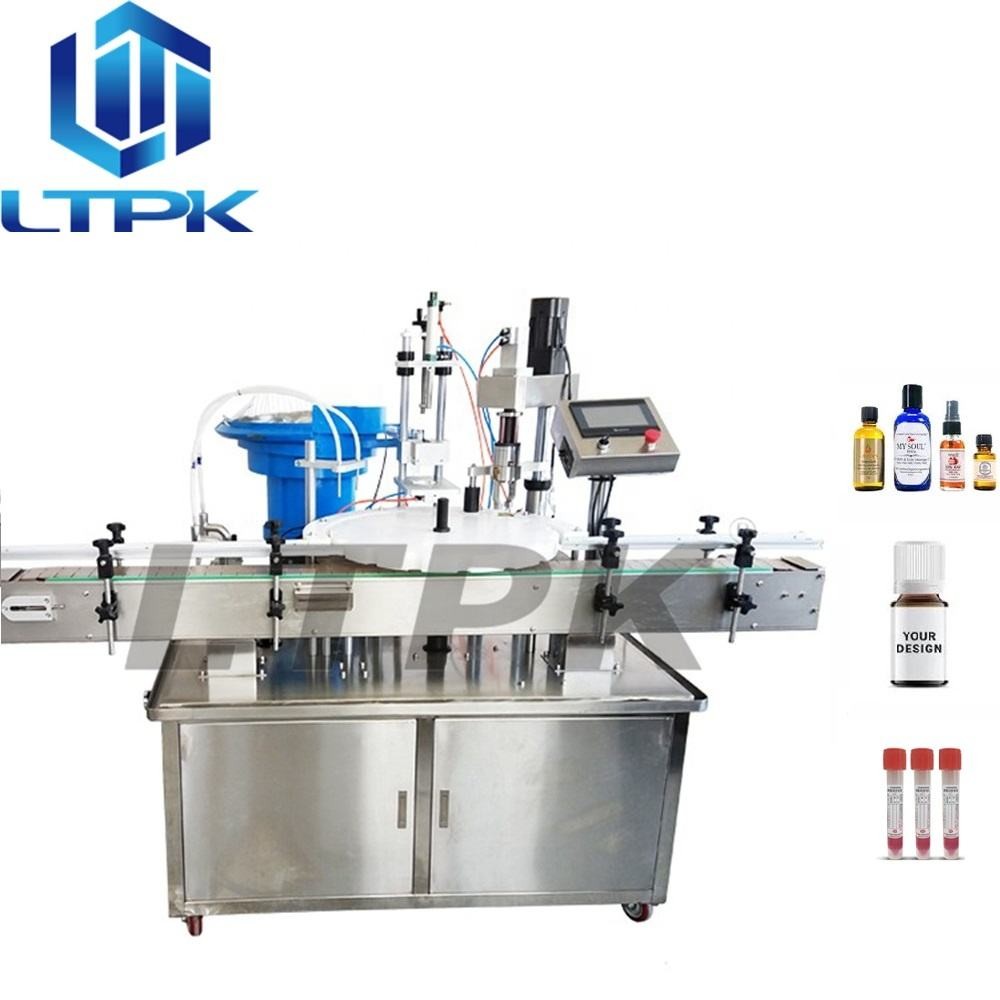 automatic rotary eye drop essential oil liquid filling capping machine