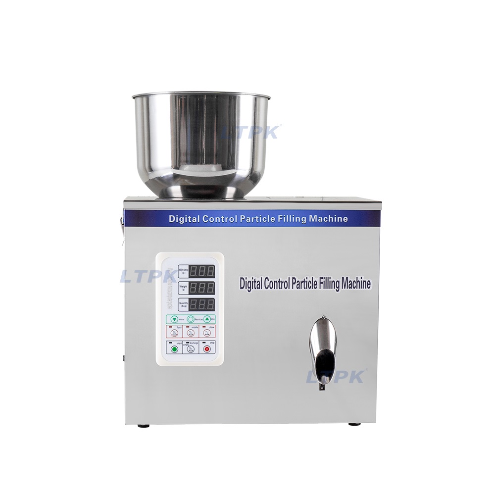 particle weighing filling machine for spice grains powder