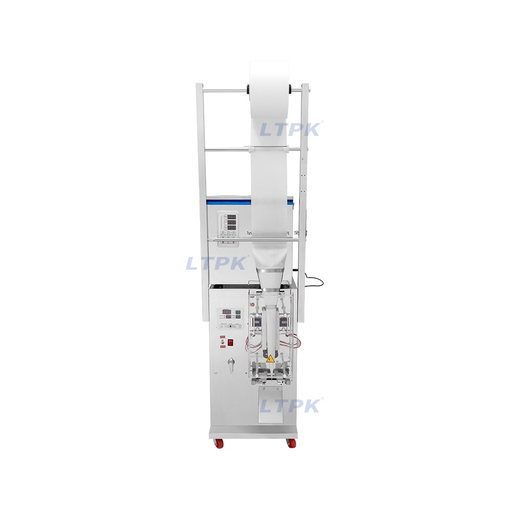 spiral feeding weighing and filling automatic bag packing machine for tea leaves herbs
