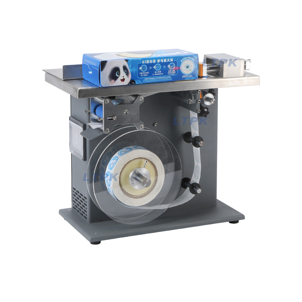 Desktop Adhesive Corner Labeling Machine For Small Boxes