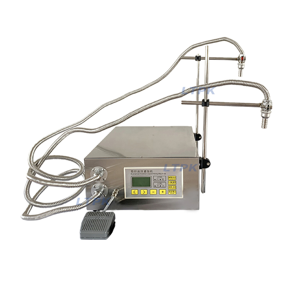 LT-G21A Single Head Pneumatic Semi-Automatic Edible Oil Filling Machine for Olive Peanut Corn Soybean Canola Walnut Oil