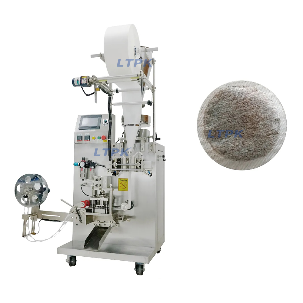Factory Automatic Tea Filter Paper Round Shaped Coffee Pods Making Small Drinkings Pocket Packing Machine